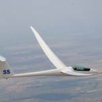 Ron smoking me from the left in his highly modified ASW-22BLE